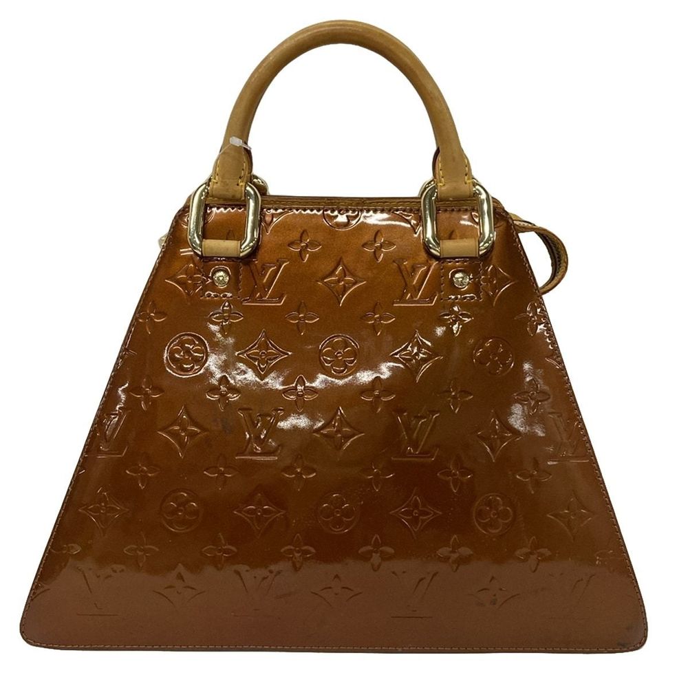 Louis Vuitton Forsyth Handbag Leather Bronze